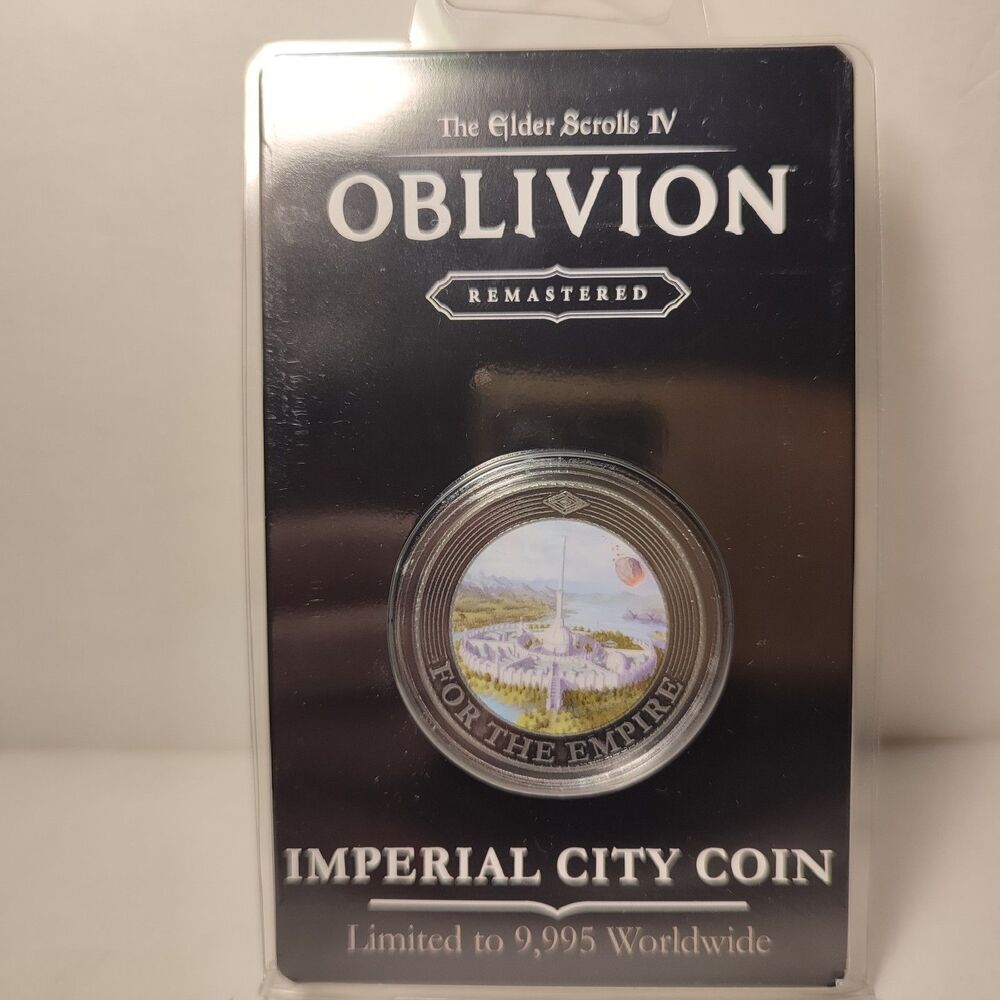The Elder Scrolls IV Oblivion Imperial City Coin Official Limited Edition Badge